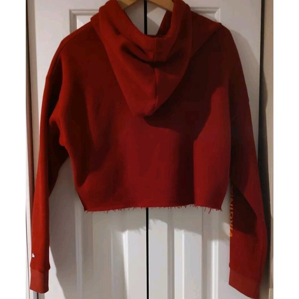Women's Hype and Vice Virginia Tech Hokies Colorblock Crop Top Pullover - XL - Picture 5 of 7